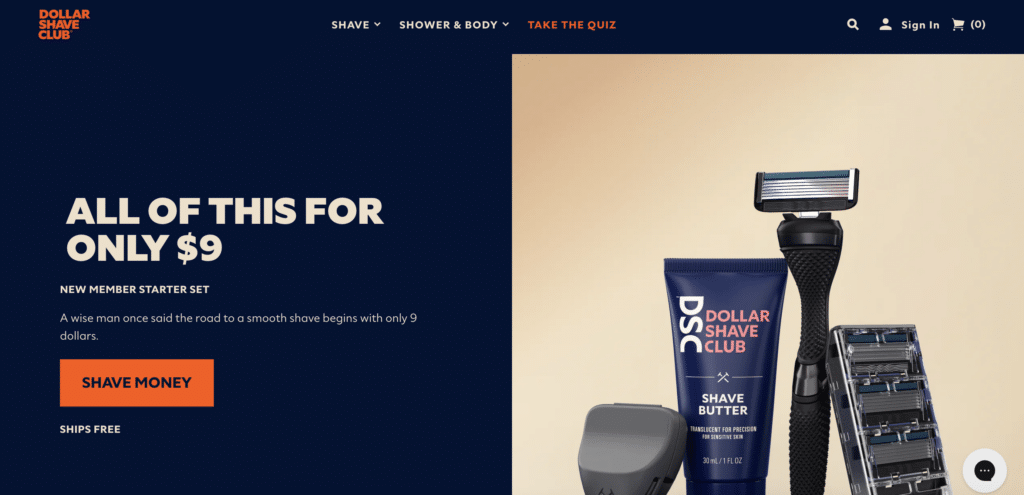 dollar shave club